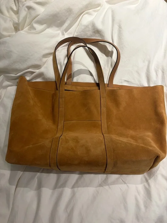 Sezane Gabin Tote - Camel - Picture 1 of 8